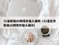 31省新增48例境外输入病例（31省区市新增28例境外输入确诊）