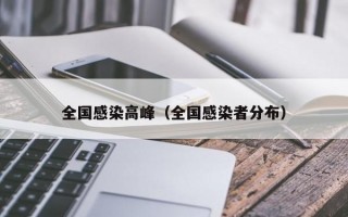 全国感染高峰（全国感染者分布）