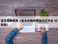 宝马车辆故障（宝马车辆故障指示灯大全 仪表盘）
