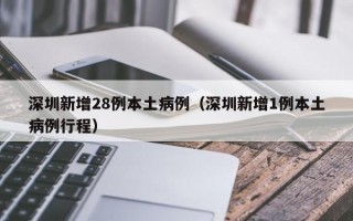 深圳新增28例本土病例（深圳新增1例本土病例行程）