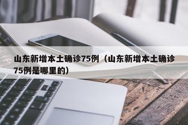 山东新增本土确诊75例（山东新增本土确诊75例是哪里的）-第1张图片-城南游