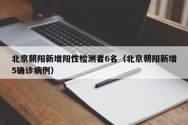 北京朝阳新增阳性检测者6名（北京朝阳新增5确诊病例）-第1张图片-城南游